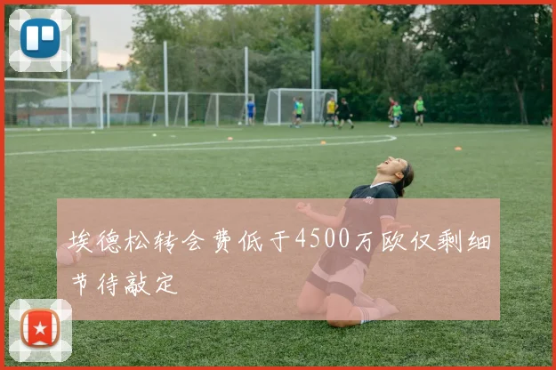 埃德松转会费低于4500万欧仅剩细节待敲定